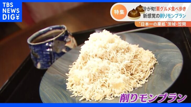 旬到来！茨城・笠間の栗 焼きたてホックホクを食べ歩き｜TBS NEWS DIG