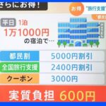 東京の旅行支援「ただいま東京プラス」待望のスタート！最大“1万1000円”相当割引に…都民割併用でさらにお得に！｜TBS NEWS DIG