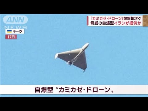 「カミカゼ・ドローン」ウクライナで爆撃　イランが提供か(2022年10月19日)