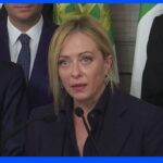 イタリアで初の女性首相が誕生へ　右派ジョルジャ・メローニ党首（45）が首相候補指名｜TBS NEWS DIG