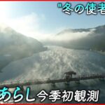 【冬の使者】世界でも珍しい”肱川あらし” 今季初観測　愛媛　NNNセレクション