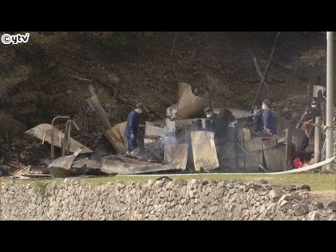 「家が燃えていて、山に燃え移りそうだ」　早朝に住宅全焼火災、９４歳女性と連絡取れず　すさみ町