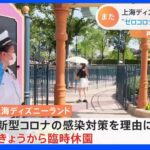 上海ディズニーランドがまた臨時休園“ゼロコロナ”政策で｜TBS NEWS DIG