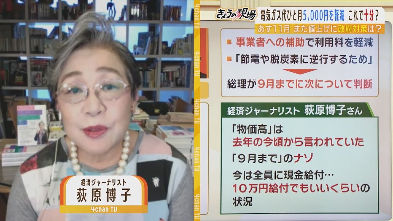 【解説】「遅いし、少ない」政府の『4万5000円軽減策』について経済ジャーナリストの見解 「消費税は史上空前の税収。国民に還元するべき」と指摘(2022年10月31日)
