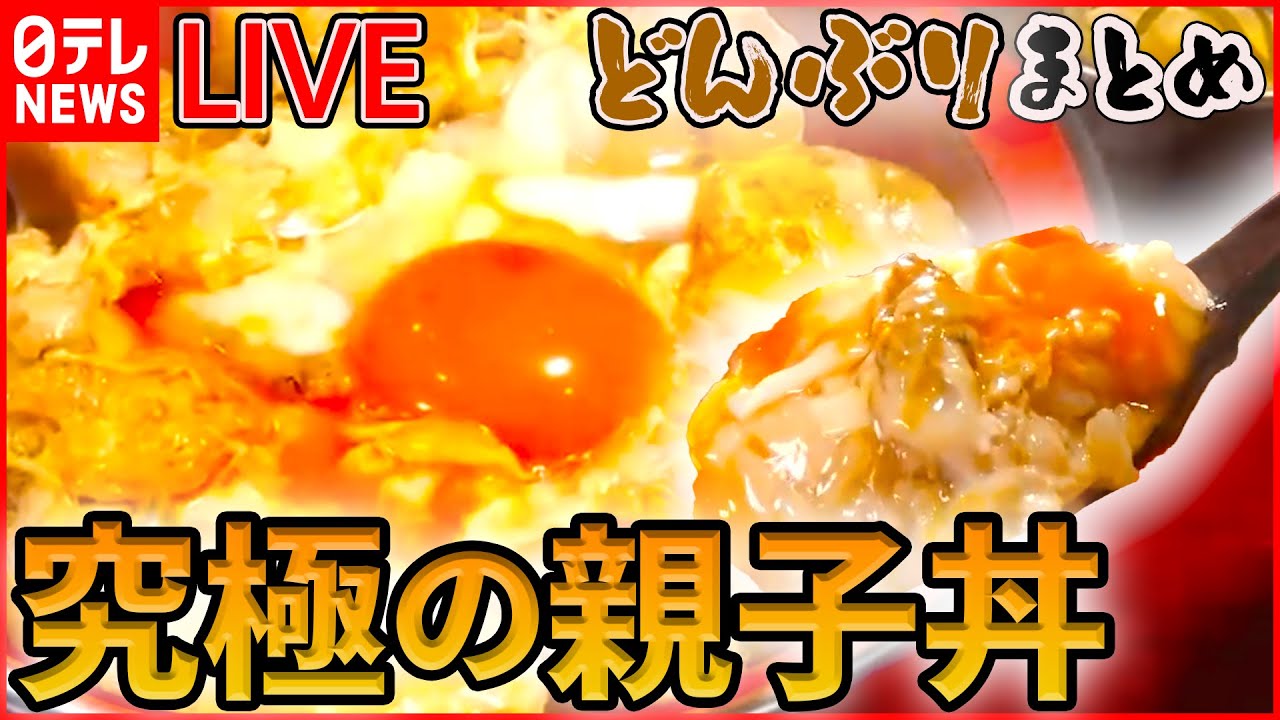 【どんぶりライブ】焼き鳥店の“究極の親子丼” / コレが部活めしだ から揚げ・ステーキ・豚焼き肉の激盛りどんぶり など “every.グルメ”シリーズ一挙公開 (日テレNEWS LIVE)