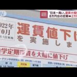 “日本一高い”運賃が大幅値下げ　8万円台の定期が2万円台に(2022年10月3日)