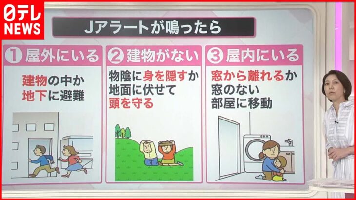 【解説】「Jアラート」発出時に取るべき“3つのポイント” 東京都は3755か所を「緊急一時避難施設」に指定