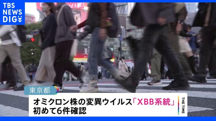 東京都モニタリング会議　新たな変異ウイルスXBB系統都内で6件初確認｜TBS NEWS DIG