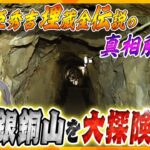 【若一調査隊】1000年以上の歴史を持つ豊臣秀吉ゆかりの鉱山「多田銀銅山」現在も調査中の坑道に特別潜入！“秀吉埋蔵金伝説”の真相も明らかに!?