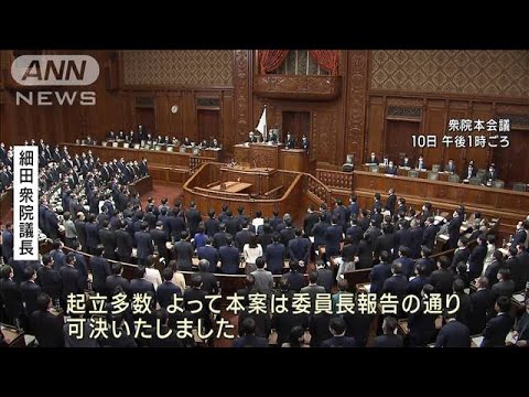 一票の格差を是正　「10増10減」法案が衆院で可決(2022年11月10日)