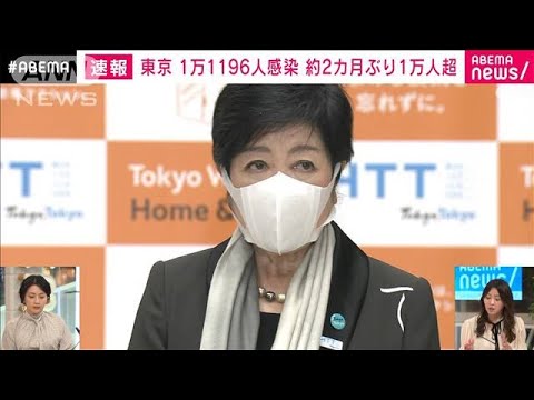 東京の新規感染者1万1196人　約2カ月ぶり1万人超　北海道では初の1万人超(2022年11月15日)