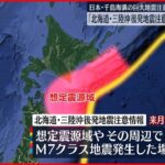 【北海道・三陸沖後発地震注意情報】12月16日から運用開始
