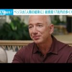 アマゾン創業者のベゾス氏　総資産17兆円の大半を寄付へ「人類の結束に」(2022年11月15日)