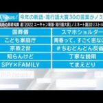 今年の新語・流行語大賞 ノミネート30発表　「大谷ルール」や「宗教2世」など(2022年11月4日)