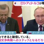 プーチン大統領がトルコ大統領と電話会談　穀物輸出めぐる合意の履行停止について｜TBS NEWS DIG
