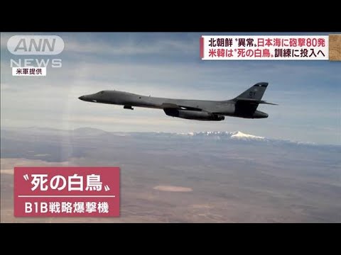 【北朝鮮】「金正恩氏が最も恐れる兵器」“死の白鳥”米韓が訓練に投入へ(2022年11月4日)