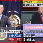 【アメリカ中間選挙】一部で開票始まる トランプ前大統領“共和党勝利”に期待感