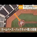 日本ハム新球場「基準満たさず」　バックネットまで“3m不足”…プレーに影響も(2022年11月9日)