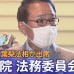 【ライブ】参議院 法務委員会「死刑のハンコを押す」発言の葉梨法相が出席| TBS NEWS DIG