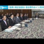 安倍元総理の国葬　国会の関与を巡って意見相次ぐ(2022年11月10日)