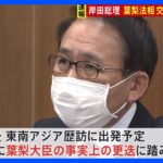【速報】岸田総理、葉梨法務大臣 交代意向固める｜TBS NEWS DIG