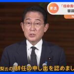 葉梨法相を“更迭” 岸田総理「重要施策の審議などに遅滞が生じることを考慮」｜TBS NEWS DIG