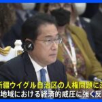 岸田総理、米中ロ参加の会議で中国名指しし批判　香港・ウイグルに「深刻な懸念」｜TBS NEWS DIG
