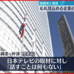 【五輪テスト大会“談合”】組織委と電通が協力し“企業の入札意向”一覧表に