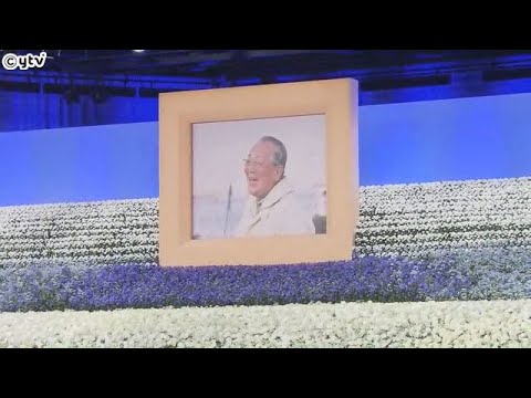 稲盛和夫さんをしのび京都で「お別れの会」政財界から約１０００人が追悼　京セラ創業者でＪＡＬ再建