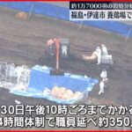 【「鳥インフル」確認】養鶏場で殺処分などの対応開始 福島・伊達市