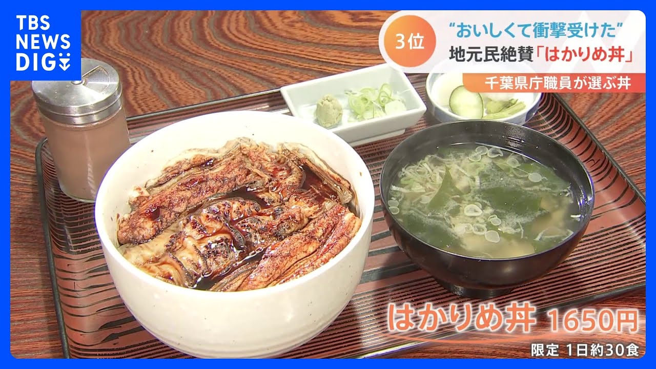 「はかりめ丼」「二色丼」「極上さば漬け丼」　千葉県庁職員が選んだ“他県の人におすすめしたい”千葉県の絶品どんぶり！｜TBS&nbsp;NEWS&nbsp;DIG
