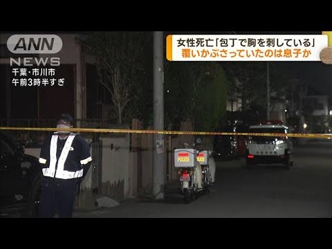 千葉・市川市　50代女性が胸を刺され死亡(2022年11月4日)