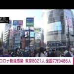 【速報】新型コロナ新規感染者　東京8021人　全国7万9486人　厚労省(2022年11月12日)
