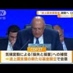 COP27　“途上国支援基金”創設へ…気候変動「損失と損害」補償(2022年11月21日)