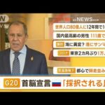 【朝まとめ】「G20首脳宣言　ロシア・ラブロフ外相『16日に採択』と見通し」ほか4選(2022年11月16日)