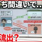 【ドッペルゲンガー・ドメイン】“gmail”とそっくり 狙いは誤送信メールの個人情報？