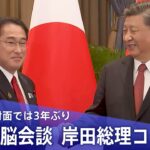 【LIVE】対面では3年ぶり 日中首脳会談 岸田総理コメント（2022年11月17日）