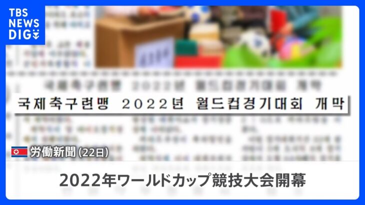 【解説】北朝鮮とW杯　好きな選手は「メッシ」と語った北朝鮮のサッカー少年　代表チーム入りを目指すワケは？連日報じられる試合結果　大人気の背景は｜TBS NEWS DIG