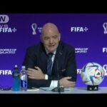 W杯を前に　FIFA会長が人権問題に理解求める(2022年11月20日)