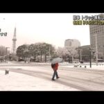 名古屋10cm以上積雪 東海地方で大雪 交通への影響も(2022年12月24日)