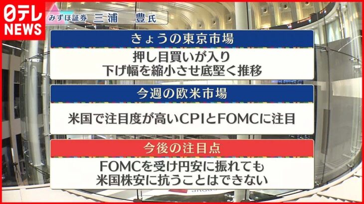 【12月12日の株式市場】株価見通しは？三浦豊氏が解説