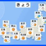 今日の天気・気温・降水確率・週間天気【12月3日 天気予報】｜TBS NEWS DIG