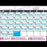 【速報】東京の新規感染2万2063人　22日連続前週上回る　全国で20万2853人感染(2022年12月27日)