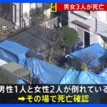 【速報】埼玉・飯能で男女3人死亡　事前に「人が殴られている」との通報多数｜TBS NEWS DIG
