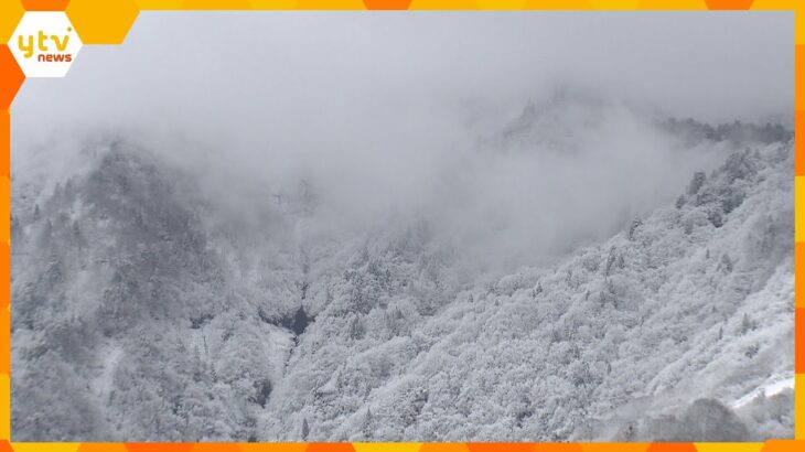 「コートを冬用に」近畿各地で今季一番の冷え込み　氷ノ山でも初冠雪　上空の寒気はさらに強まる見込み