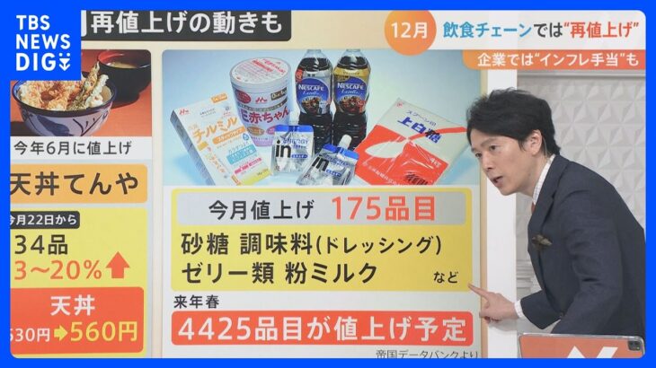 「節電要請」に「値上げの波」 生活圧迫の中で“物価上昇は来年まで”の声も【解説】｜TBS NEWS DIG