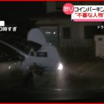 【車上荒らし】コインパーキングで“不審な人物” ドラレコが捉える