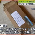 【不審な小包】ウクライナ大使館などに“動物の目玉”入り小包が届く