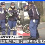 路上で倒れた高齢女性が死亡　ひき逃げか　茨城県八千代町｜TBS NEWS DIG