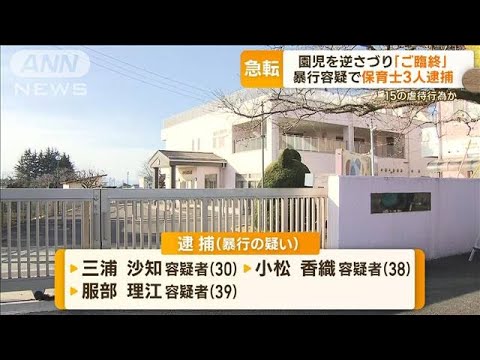 “園児虐待”逆さづり…園長“犯人隠避”疑いで刑事告発　口外しないよう“誓約書”か(2022年12月5日)